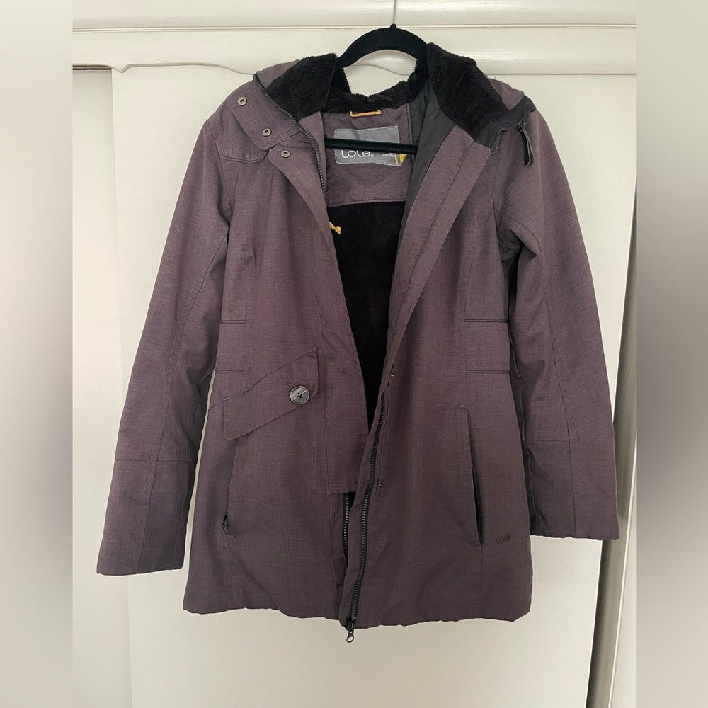 Purple Lole Women’s Ski Winter Coat Size M